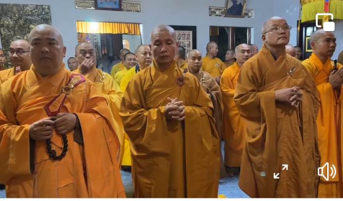 Lễ Đại tường Trưởng lão  Hòa thượng Thích Ngộ Tánh tại chùa Thiên Bửu