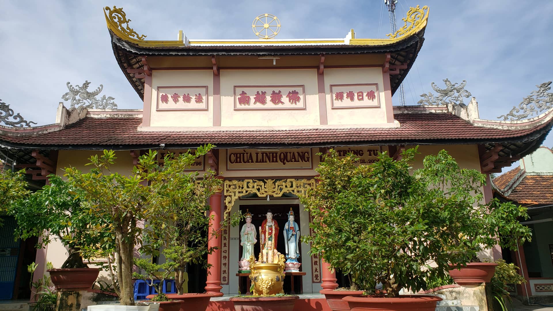 Rằm tháng Mười - Thăm chùa Linh Quang ở Khánh Hòa.