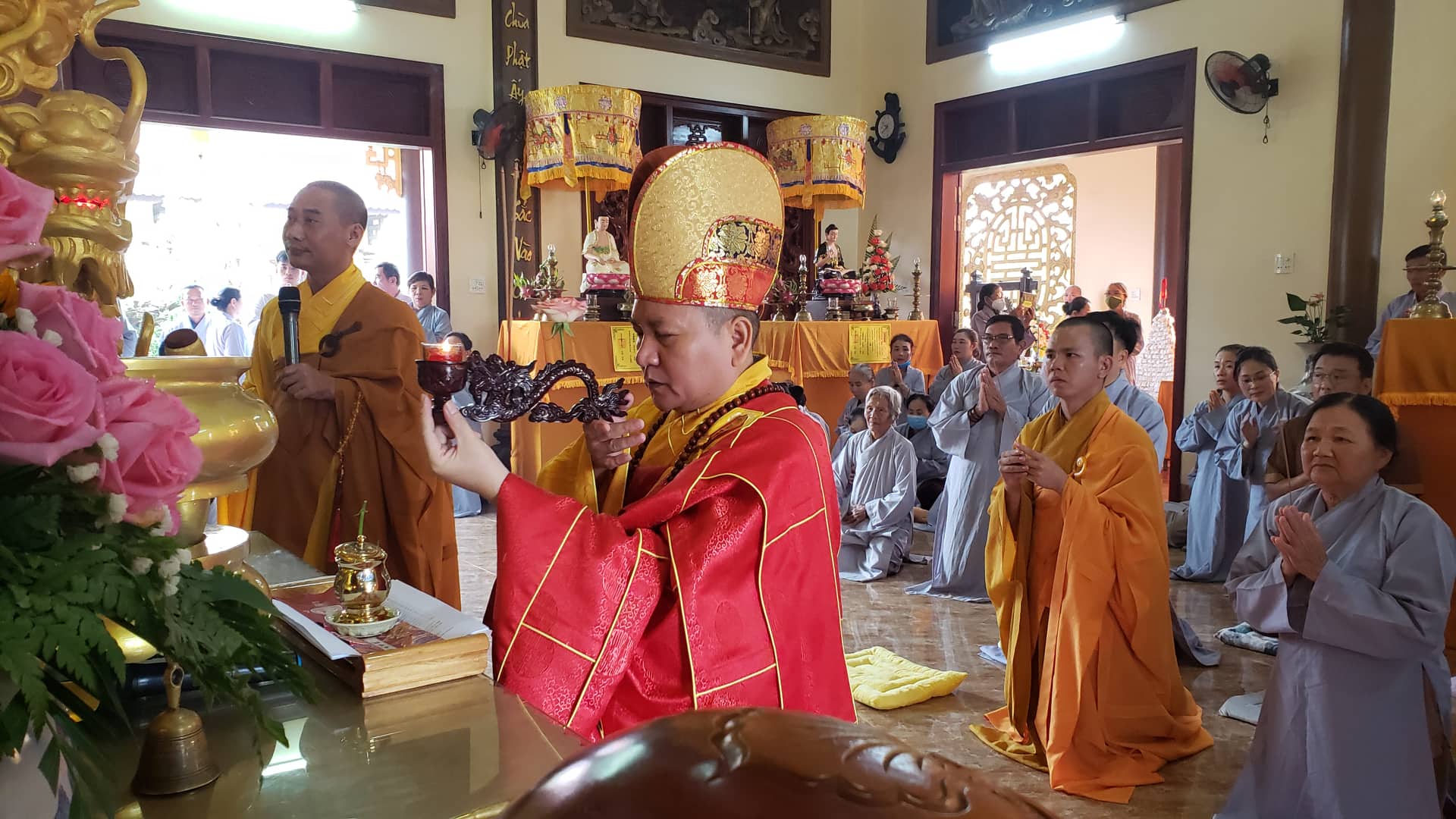 Chùa Phước Lễ tổ chức trai đàn chẩn tế