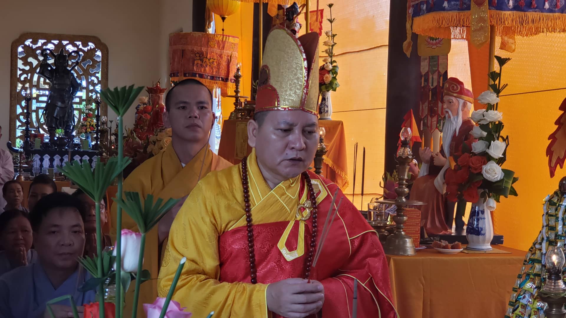 Chùa Phước Lễ tổ chức trai đàn chẩn tế