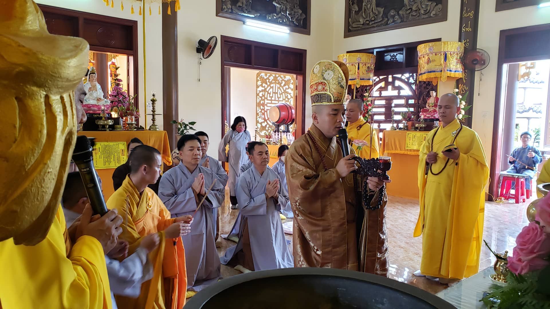Chùa Phước Lễ tổ chức trai đàn chẩn tế