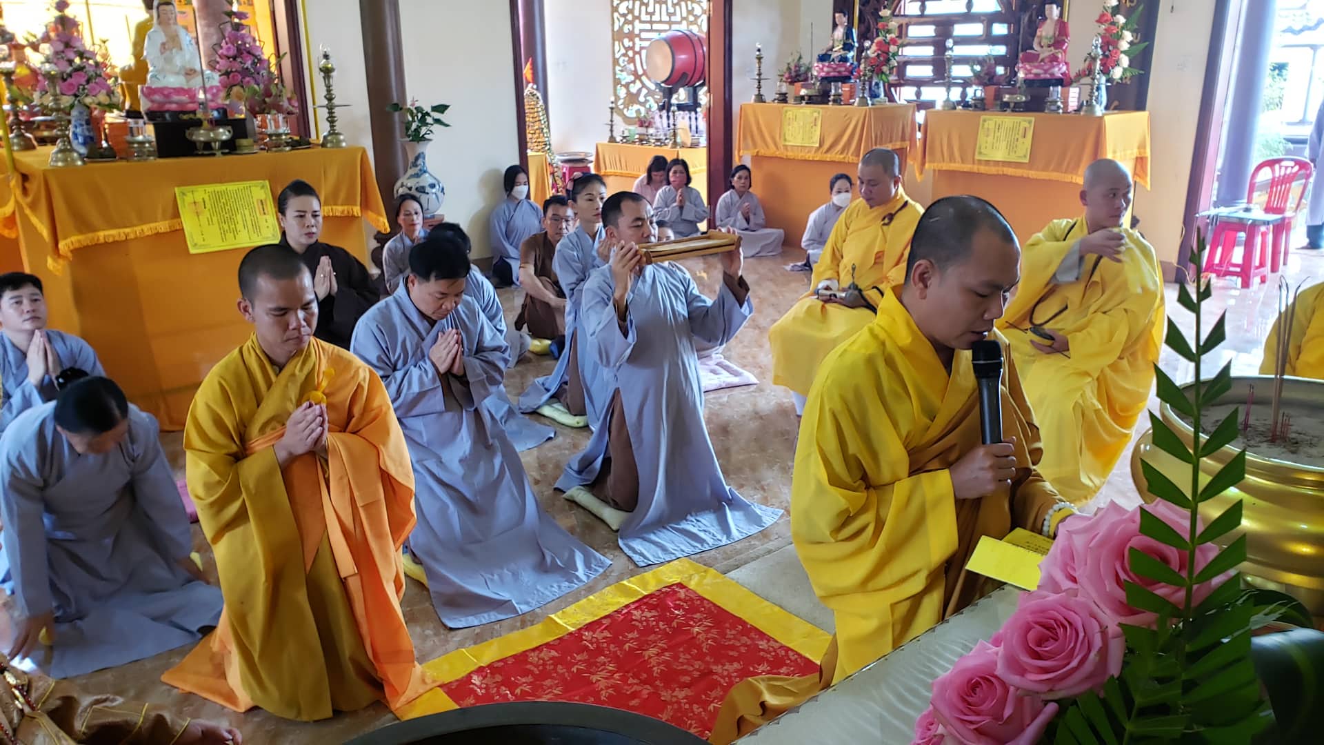 Chùa Phước Lễ tổ chức trai đàn chẩn tế