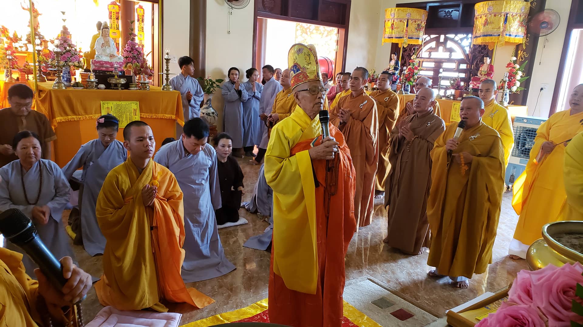 Chùa Phước Lễ tổ chức trai đàn chẩn tế