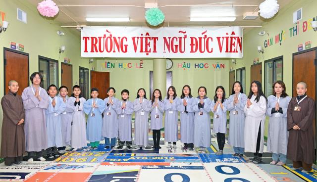 Khóa Tu Thiếu Nhi Mùa Đông 2022 Tại Chùa Đức Viên, San Jose, Hoa Kỳ