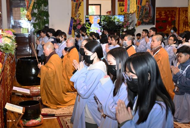 Khóa Tu Thiếu Nhi Mùa Đông 2022 Tại Chùa Đức Viên, San Jose, Hoa Kỳ