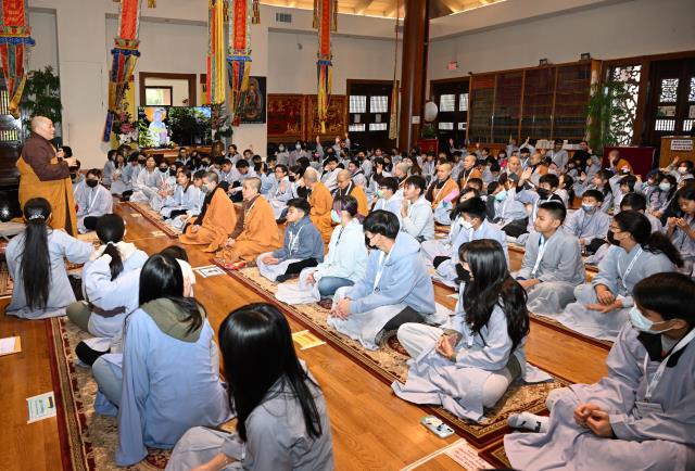 Khóa Tu Thiếu Nhi Mùa Đông 2022 Tại Chùa Đức Viên, San Jose, Hoa Kỳ