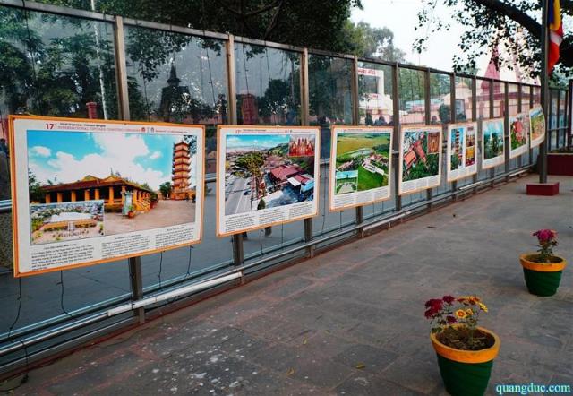 165 hình ảnh chùa Việt Nam triển lãm tại Đại lễ trùng tụng Tam Tạng Thánh Điển Pali Quốc tế lần thứ 17 tại Bồ Đề Đạo Tràng, Ấn Độ