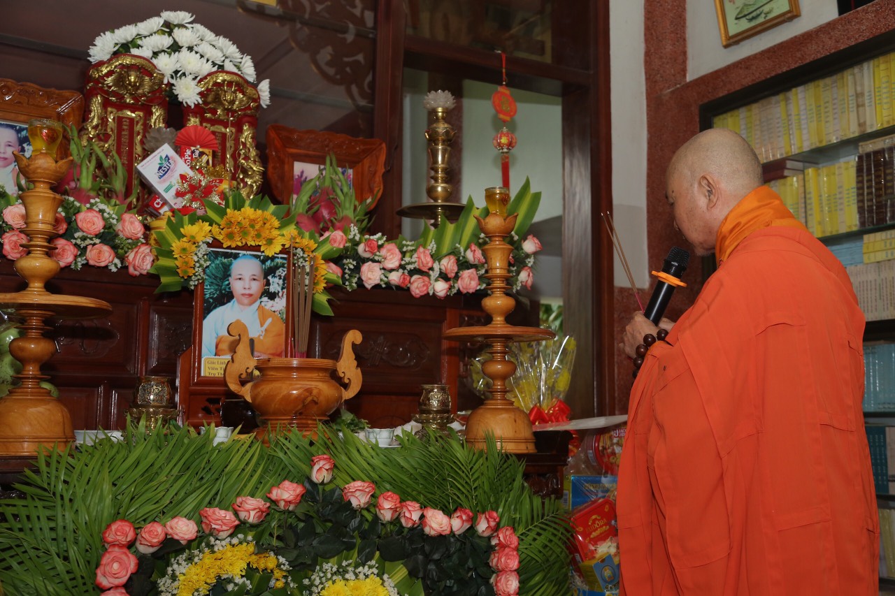 Lễ huý nhật lần thứ 21 cố Ni sư Thích nữ Như Tín tại chùa Phú Quang