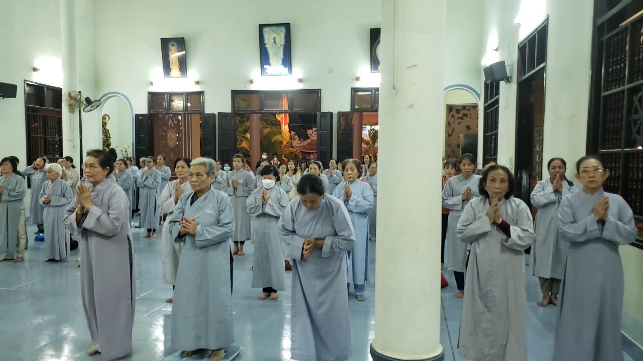 Khánh Hòa: Khóa lễ cầu an đầu năm Quý Mão tại chùa Đức Hòa.