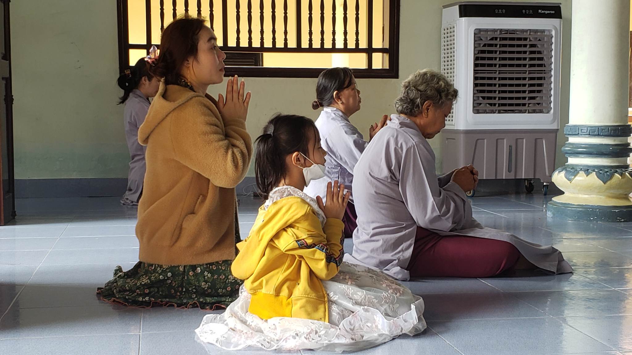 Khánh Hòa: Khóa lễ cầu an đầu năm Quý Mão tại chùa Đức Hòa.