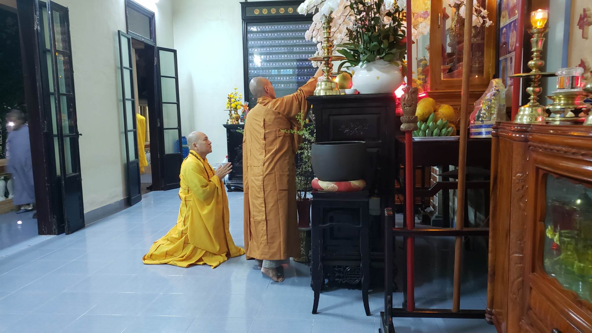 Khánh Hòa: Khóa lễ cầu an đầu năm Quý Mão tại chùa Đức Hòa.