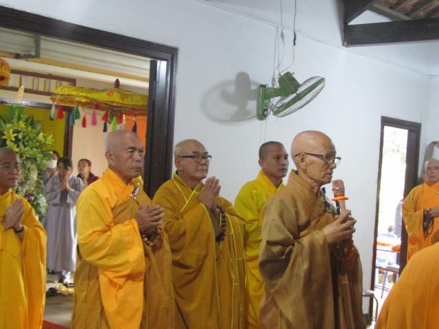 Lễ nhập kim quan Hoà thượng Thích Tịnh Hậu