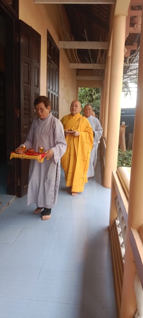 Khoá tu Bát quan trai đầu năm tại chùa Đức Hoà