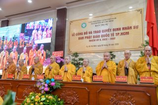Cúng Dường Lễ Ra Mắt Ban Phật Giáo Quốc Tế Giáo Hội Phật Giáo Việt Nam Tp. Hồ Chí Minh (C293)