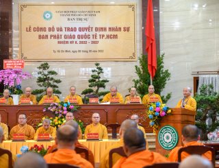 Cúng Dường Lễ Ra Mắt Ban Phật Giáo Quốc Tế Giáo Hội Phật Giáo Việt Nam Tp. Hồ Chí Minh (C293)