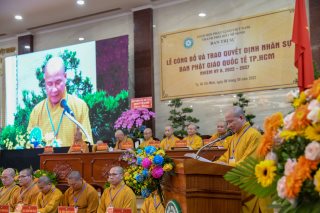 Cúng Dường Lễ Ra Mắt Ban Phật Giáo Quốc Tế Giáo Hội Phật Giáo Việt Nam Tp. Hồ Chí Minh (C293)