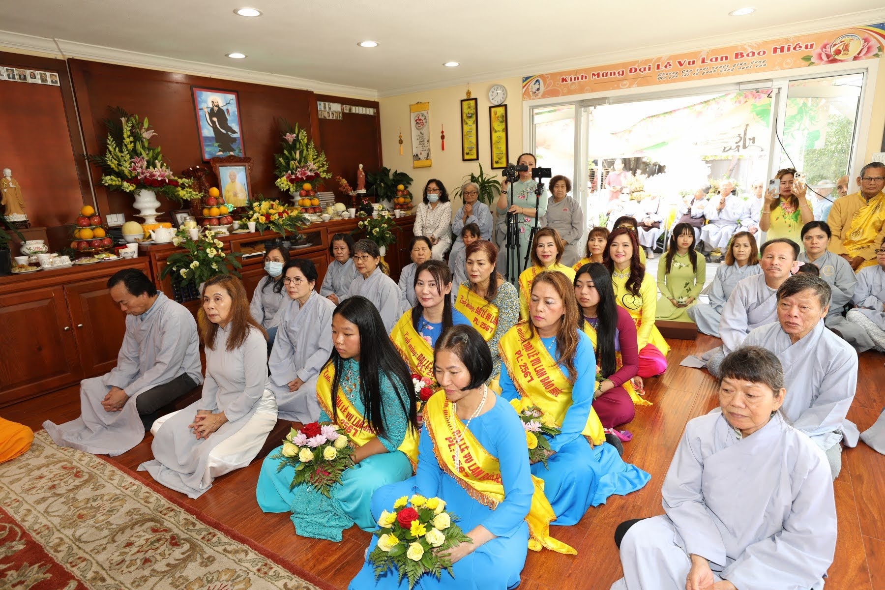 Đại Lễ Vu Lan Tại Chùa Đại Bảo Trang Nghiêm, Hayward, Cali, Hoa Kỳ PL 2567 - DL2023