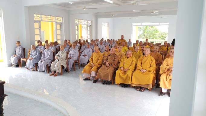 Khánh Hoà: Ban Trị sự Phật giáo tỉnh thăm trường hạ tại thị xã Ninh Hoà