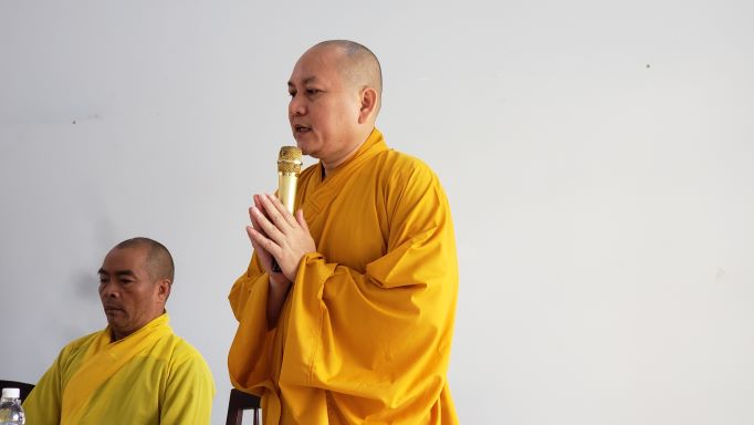 Khánh Hoà: Ban Trị sự Phật giáo tỉnh thăm trường hạ tại thị xã Ninh Hoà