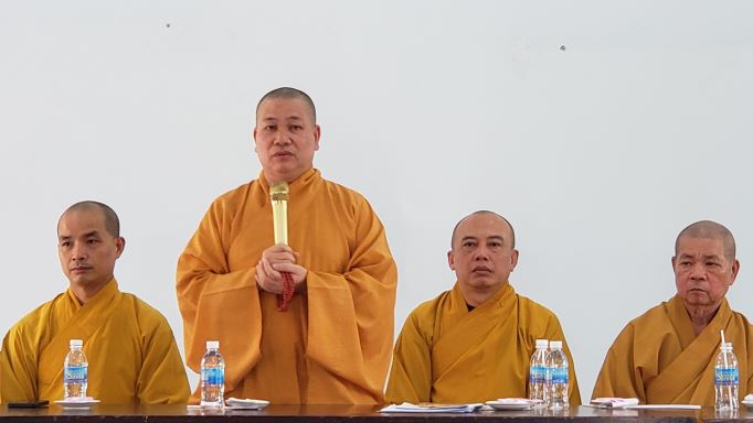 Khánh Hoà: Ban Trị sự Phật giáo tỉnh thăm trường hạ tại thị xã Ninh Hoà