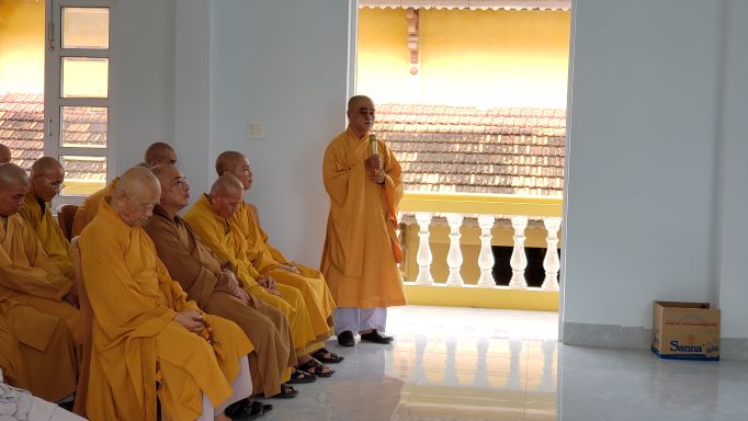 Khánh Hoà: Ban Trị sự Phật giáo tỉnh thăm trường hạ tại thị xã Ninh Hoà
