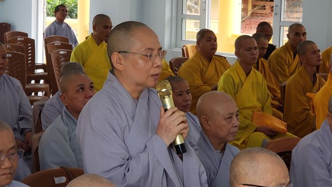 Khánh Hoà: Ban Trị sự Phật giáo tỉnh thăm trường hạ tại thị xã Ninh Hoà