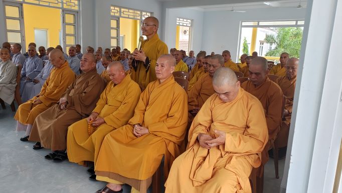 Khánh Hoà: Ban Trị sự Phật giáo tỉnh thăm trường hạ tại thị xã Ninh Hoà