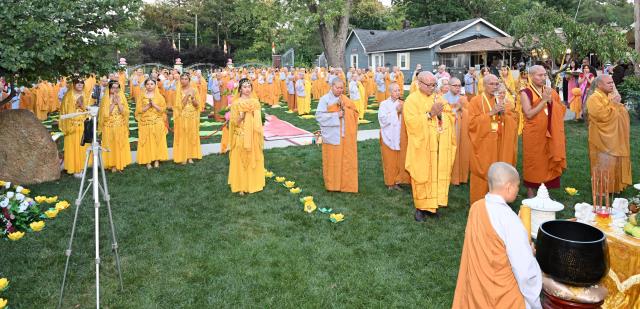 Chùa An Lạc, Indiana, Hoa Kỳ long trọng tổ chức Đại lễ An vị Thánh Tổ Kiều Đàm Di và chư Thánh Ni vào lúc 18h ngày 09/9/2023