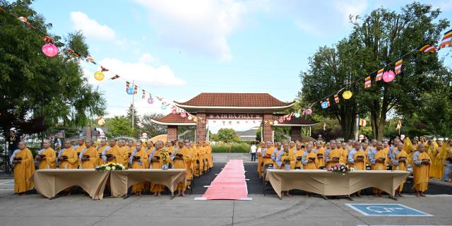 Chùa An Lạc, Indiana, Hoa Kỳ long trọng tổ chức Đại lễ An vị Thánh Tổ Kiều Đàm Di và chư Thánh Ni vào lúc 18h ngày 09/9/2023