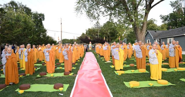 Chùa An Lạc, Indiana, Hoa Kỳ long trọng tổ chức Đại lễ An vị Thánh Tổ Kiều Đàm Di và chư Thánh Ni vào lúc 18h ngày 09/9/2023