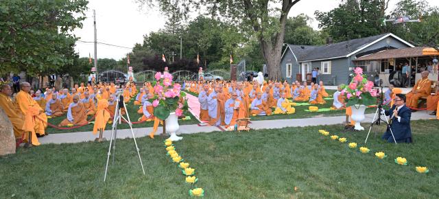 Chùa An Lạc, Indiana, Hoa Kỳ long trọng tổ chức Đại lễ An vị Thánh Tổ Kiều Đàm Di và chư Thánh Ni vào lúc 18h ngày 09/9/2023