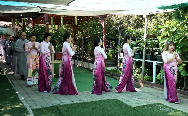 Trang nghiêm Tịnh nghiệp Đạo tràng - An cư kiết hạ chư Tôn đức Tăng, Ni miền Bắc California tại Tu viện Huyền Không, San Jose, Hoa Kỳ