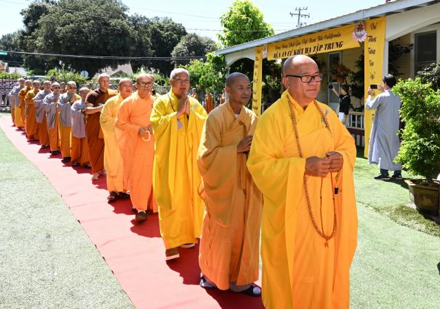 Trang nghiêm Tịnh nghiệp Đạo tràng - An cư kiết hạ chư Tôn đức Tăng, Ni miền Bắc California tại Tu viện Huyền Không, San Jose, Hoa Kỳ