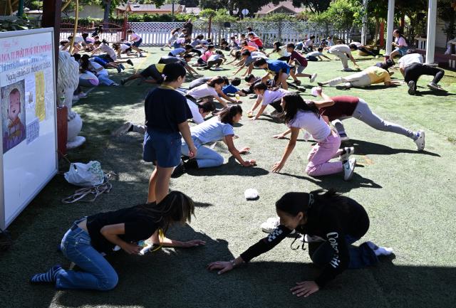 Khóa tu trẻ em mùa hè 2023 tại tu viện Huyền Không, San Jose, Hoa Kỳ