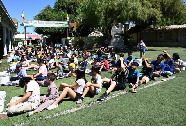 Khóa tu trẻ em mùa hè 2023 tại tu viện Huyền Không, San Jose, Hoa Kỳ