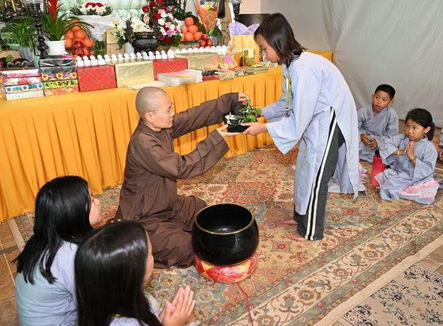 Khóa tu trẻ em mùa hè 2023 tại tu viện Huyền Không, San Jose, Hoa Kỳ