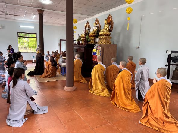 Lễ tưởng niệm huý nhật lần thứ nhất Hoà thượng Thích Ngộ Tịnh tại chùa Viên Ngộ