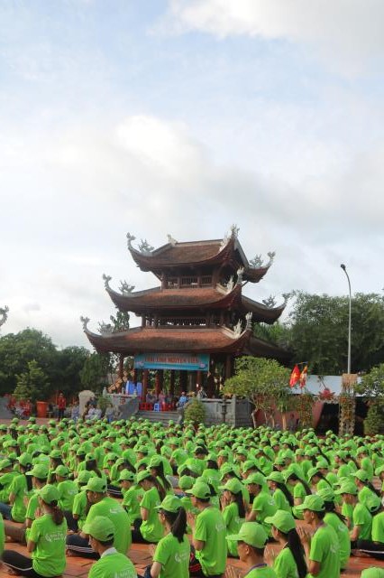 Cần Thơ: Trọng thể khai mạc Hội trại tuổi trẻ Phật giáo 11