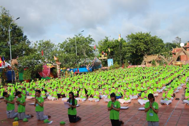 Cần Thơ: Trọng thể khai mạc Hội trại tuổi trẻ Phật giáo 11