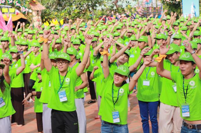 Cần Thơ: Trọng thể khai mạc Hội trại tuổi trẻ Phật giáo 11