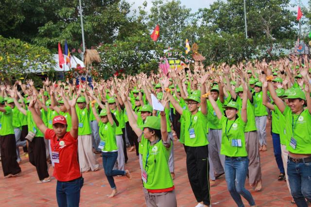 Cần Thơ: Trọng thể khai mạc Hội trại tuổi trẻ Phật giáo 11