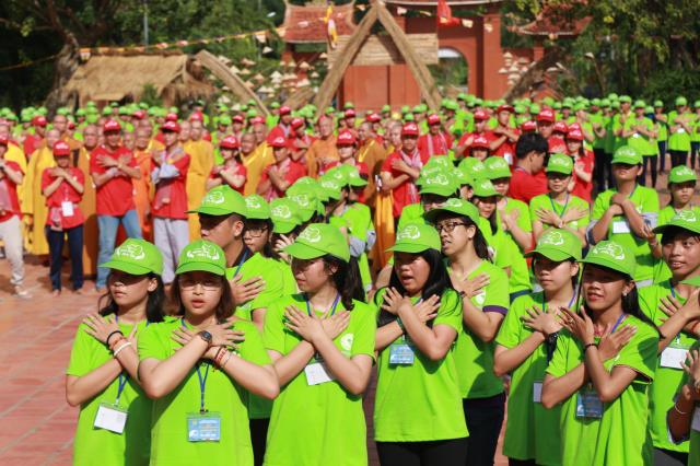 Cần Thơ: Trọng thể khai mạc Hội trại tuổi trẻ Phật giáo 11