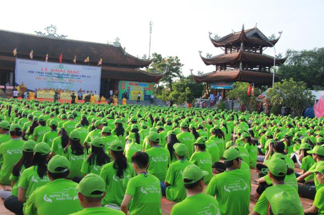 Cần Thơ: Trọng thể khai mạc Hội trại tuổi trẻ Phật giáo 11