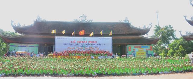 Cần Thơ: Trọng thể khai mạc Hội trại tuổi trẻ Phật giáo 11
