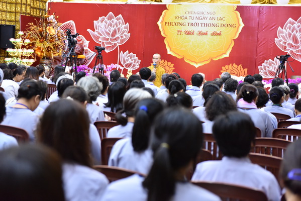 Chùa Giác Ngộ: Khóa tu ngày an lạc lần 7