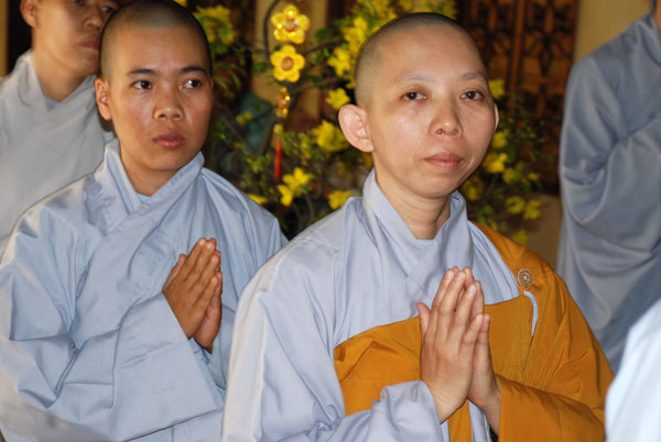 Chùa Hoằng Pháp trong ba ngày Xuân