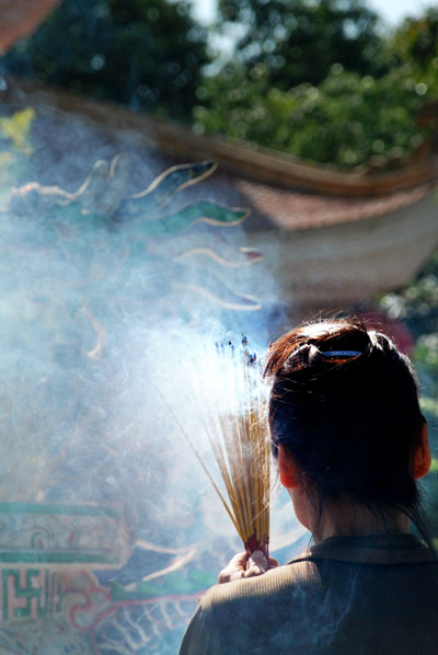 Chùa Hoằng Pháp trong ba ngày Xuân