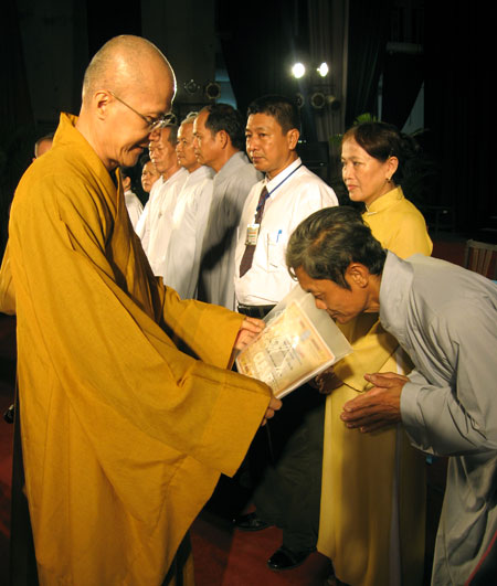 Kiên Giang: Tổng khai giảng các đạo tràng tu học năm 2010