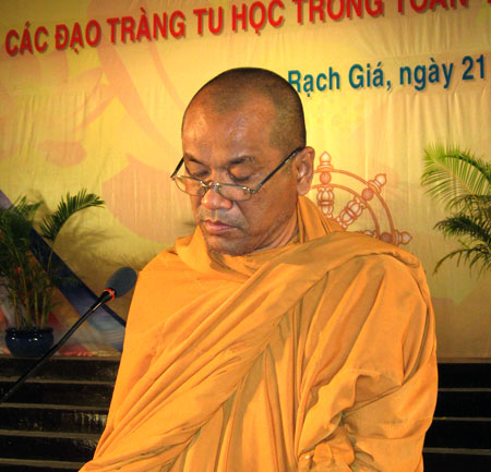 Kiên Giang: Tổng khai giảng các đạo tràng tu học năm 2010