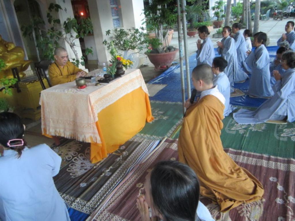 Khóa tu “Một ngày an lạc” lần thứ 8 tại chùa Mỹ Quang